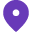 Purple pin icon.
